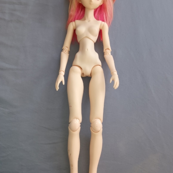 1/3 scale azone head and obitsu body BJD hybrid - Picture 6 of 7